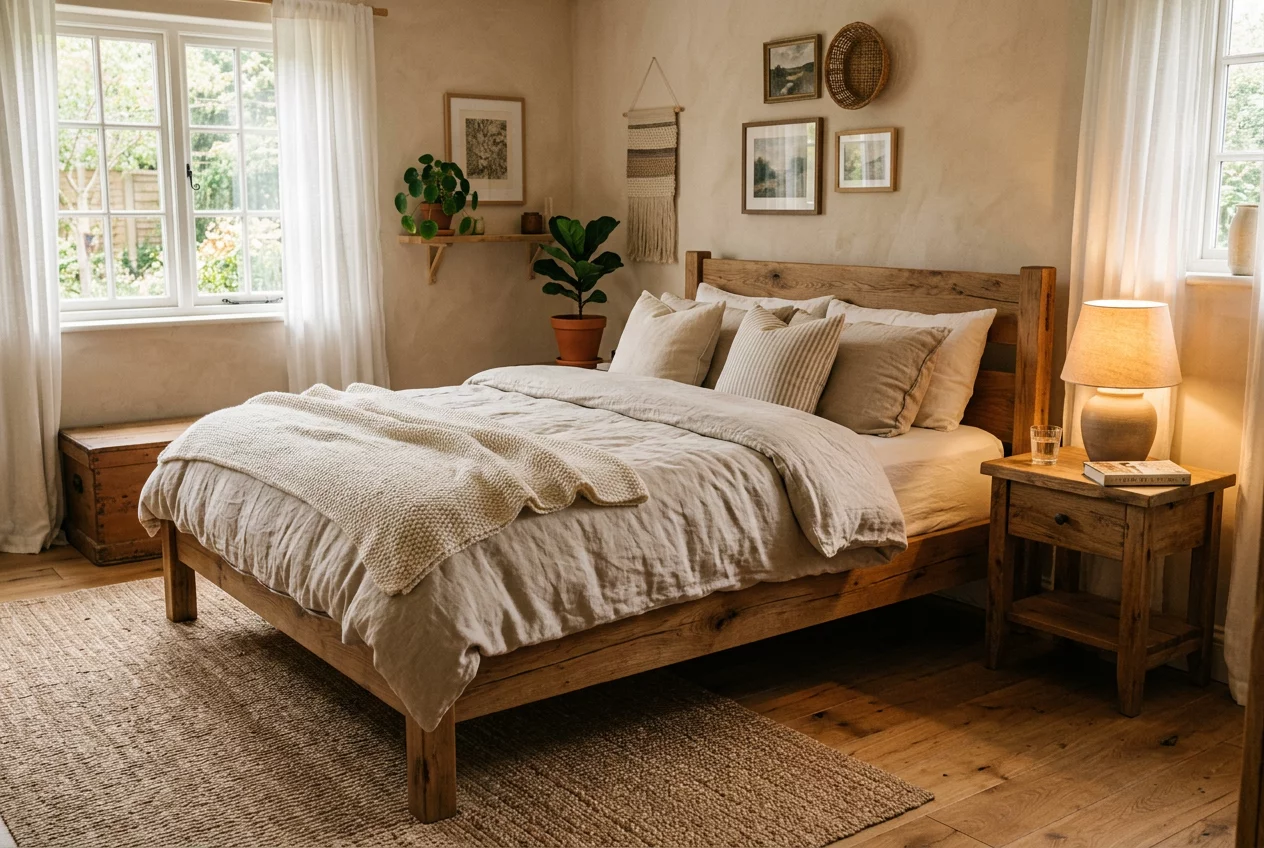 Cozy Master Bedroom Furnishing