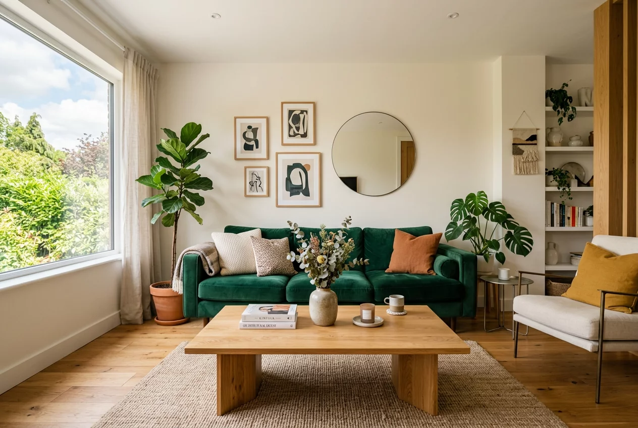 Modern Living Space Design