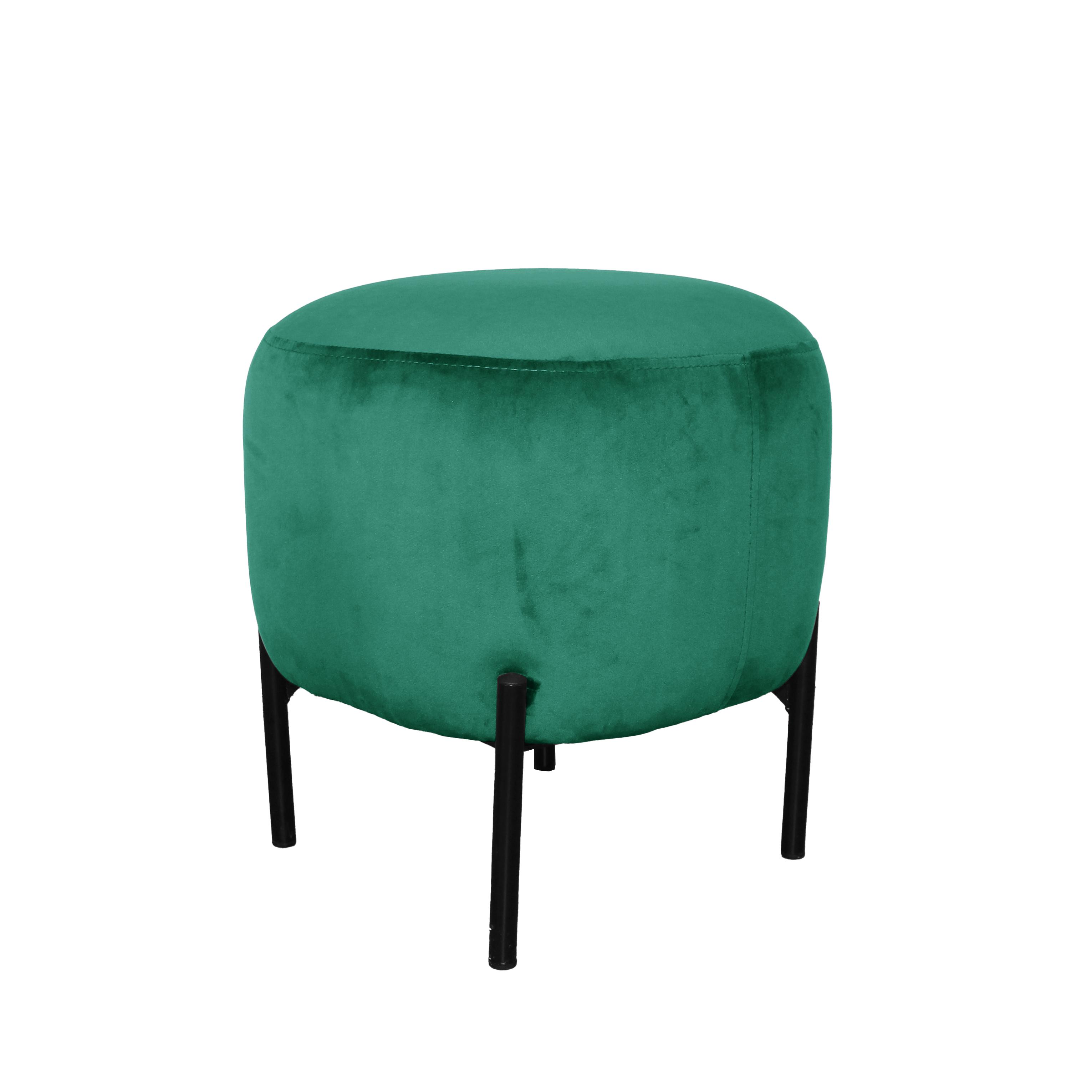 Velvet Pouf